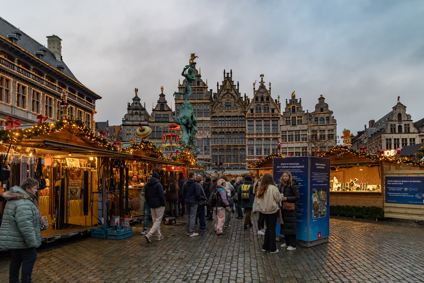 Geen kerstmarkt op Nieuwjaarsdag