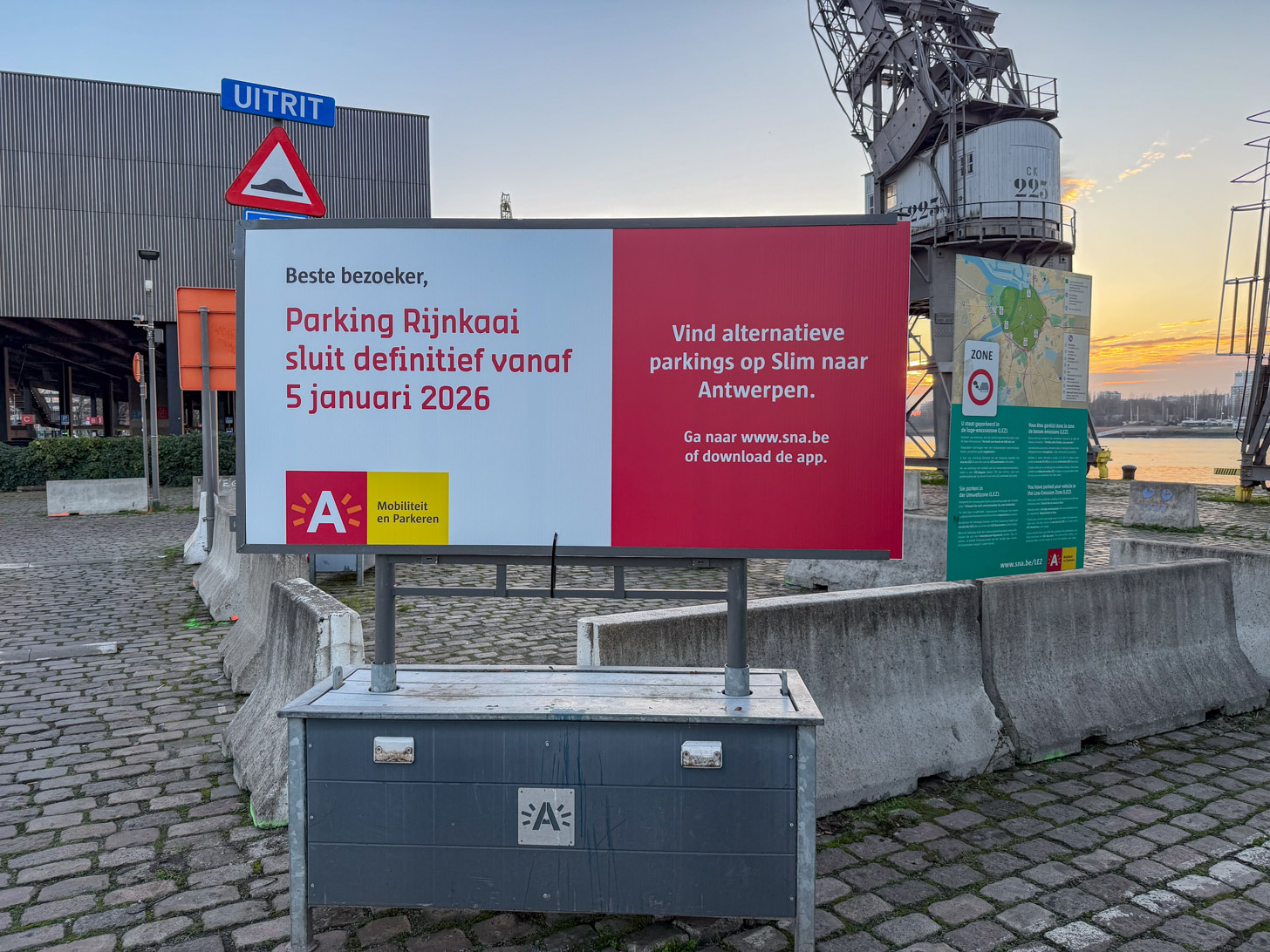 Populaire parking sluit definitief
